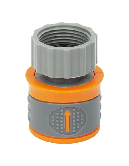 Конектор швидкознімний Flora 5015584 аквастоп на кран 3/4 дюйма ABS та TPR - 1