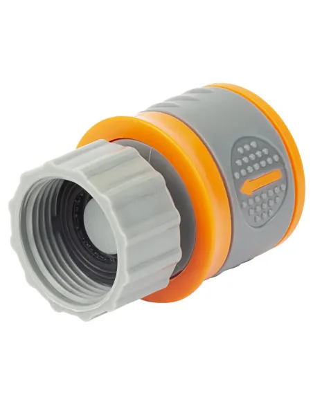 Конектор швидкознімний Flora 5015584 аквастоп на кран 3/4 дюйма ABS та TPR - 3