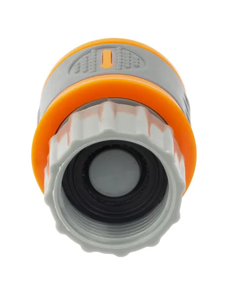 Конектор швидкознімний Flora 5015584 аквастоп на кран 3/4 дюйма ABS та TPR - 5