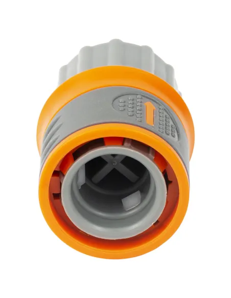 Конектор швидкознімний Flora 5015584 аквастоп на кран 3/4 дюйма ABS та TPR - 6