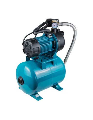 Насосна станція Leo 775308/24 1 кВт, бак 24 літри, пластик - 4