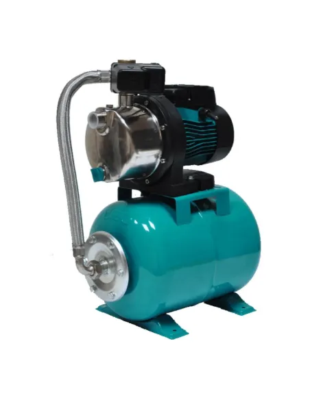 Насосна станція Leo 775315/24 0.6 кВт, бак 24 літри, нержавіюча сталь - 1