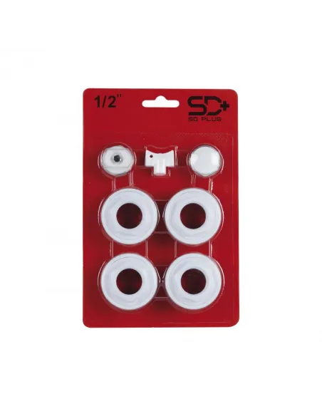 Комплект футорок секційного радіатора SD Plus SD11115 1/2 х 1 дюйм - 1