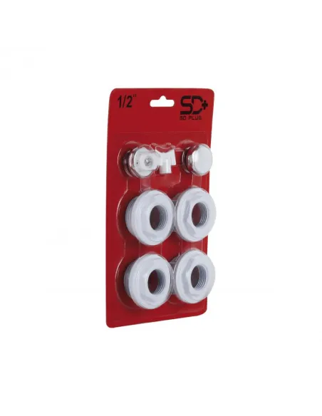 Комплект футорок секційного радіатора SD Plus SD11115 1/2 х 1 дюйм - 2