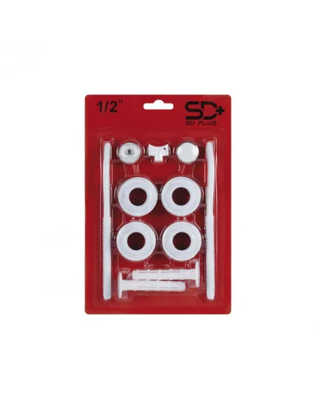 Комплект футорок секционного радиатора SD Plus SD118152 1/2 х 1 дюйм - 1