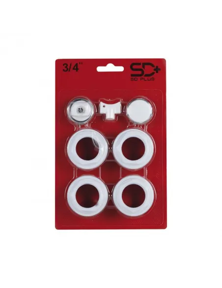Комплект футорок секционного радиатора SD Plus SD11120 3/4 х 1 дюйм - 1