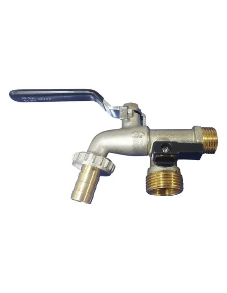 Кран для поливу SD Plus НР SD141W15 2 виходи, 1/2 дюйми - 1