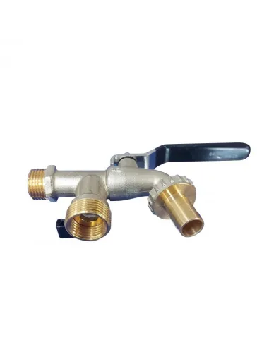 Кран для поливу SD Plus НР SD141W15 2 виходи, 1/2 дюйми - 2