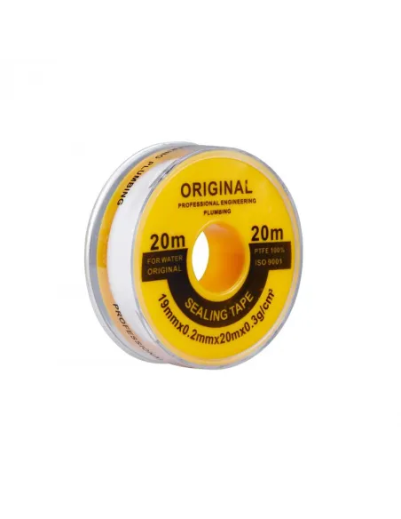 Фум стрічка тефлонова SD Plus SD263YW20 20 метрів - 1 Фум стрічка тефлонова SD Plus SD263YW20 20 метрів - 1