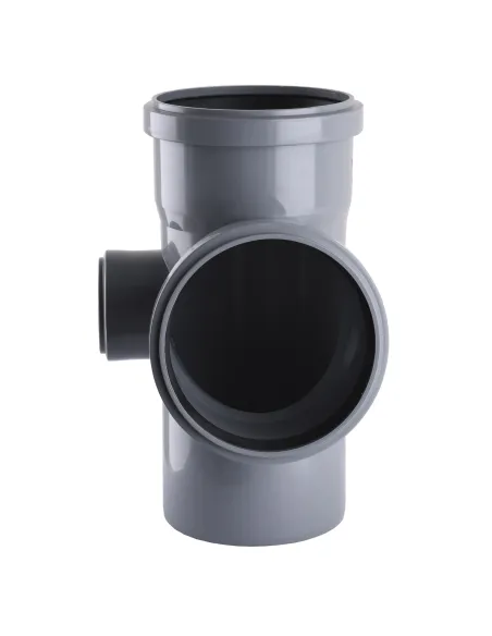 Хрестовина для внутрішньої каналізації VS Plast 110 х 110 х 50 х 90 ліва, універсальна - 2