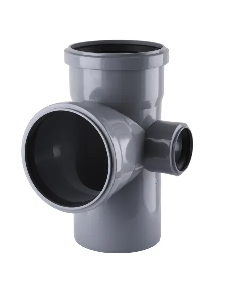 Хрестовина для внутрішньої каналізації VS Plast 110 х 110 х 50 х 90 права, універсальна - 1