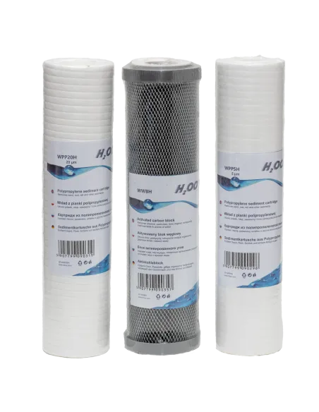 Проточный фильтр под мойку H2OO WFP3, 3 степени очистки - 2