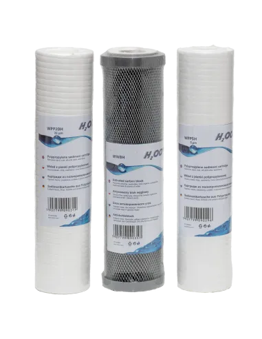 Проточный фильтр под мойку H2OO WFP3UF, 4 степени очистки - 3