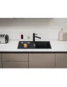 Мойка для кухни из гранита Franke CNG 611-78 черная матовая - 4