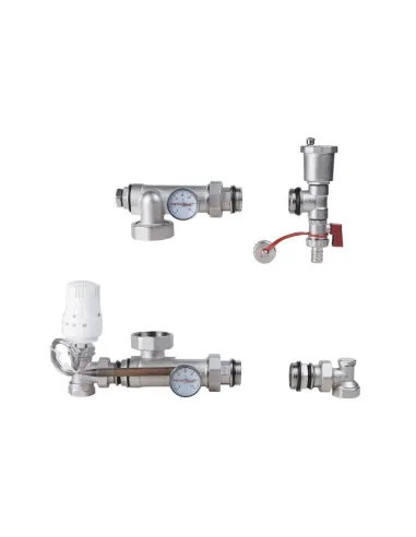 Смесительная группа SD Forte SF006W25 без байпаса, 1 дюйм - 3