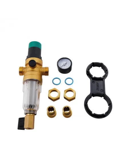 Фильтр самопромывной с редуктором SD Forte SF128W15C 1/2 дюйма - 4