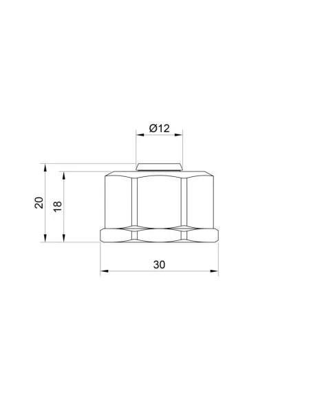 Євроконус SD Plus SD346 16 х 2 мм, 3/4 дюйми - 2