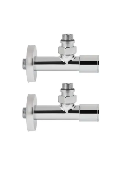 Кран для полотенцесушителя угловой SD Forte НР SF395W15, комплект, 1/2 дюйма - 3