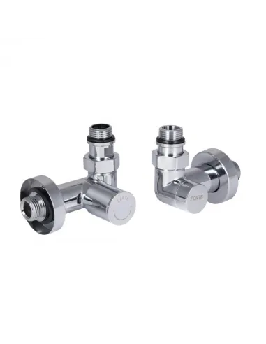 Кран для полотенцесушителя угловой SD Forte НР SF395W15HE, комплект, 1/2 дюйма - 2