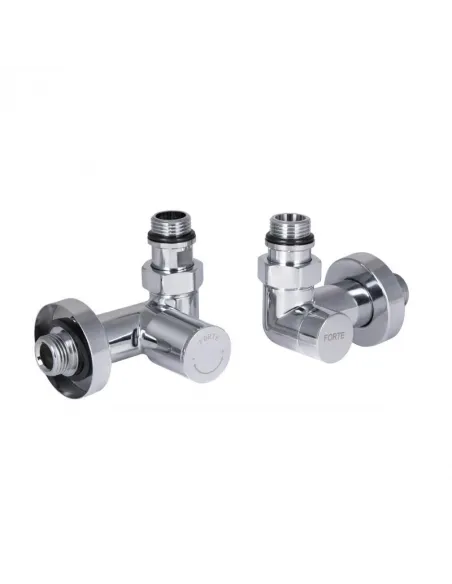 Кран для полотенцесушителя угловой SD Forte НР SF395W15HE, комплект, 1/2 дюйма - 2