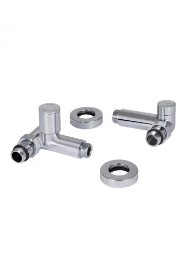 Кран для полотенцесушителя угловой SD Forte НР SF395W15HE, комплект, 1/2 дюйма - 4