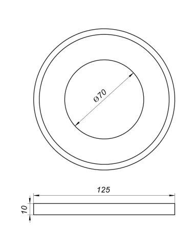 Редукція гумова для внутрішньої каналізації VS Plast 110 мм - 2