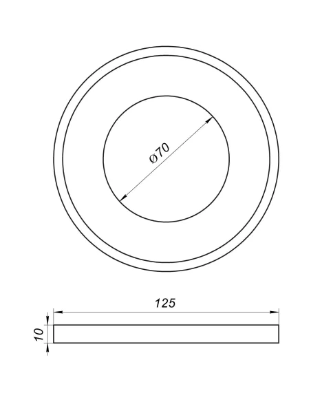 Редукція гумова для внутрішньої каналізації VS Plast 110 мм - 2