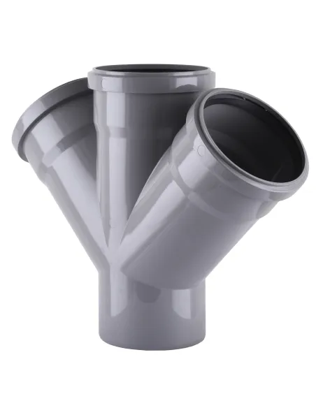 Крестовина для внутренней канализации VS Plast 110 х 110 х 110 х 45 универсальная - 1