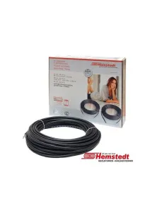 Тонкий нагревательный кабель Hemstedt Comfort Di Si R 600 Вт, 12,5 Вт/м, под плитку - 1