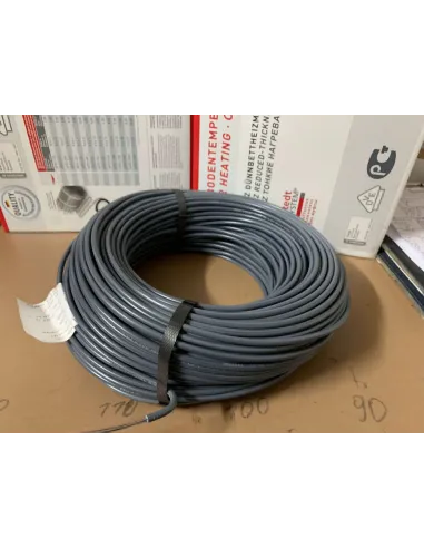 Тонкий нагревательный кабель Hemstedt Comfort Di Si R 900 Вт, 12,5 Вт/м, под плитку - 3