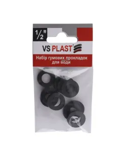 Набір гумових прокладок для змішувача VS Plast 0,5 дюйми, 10 шт. - 1