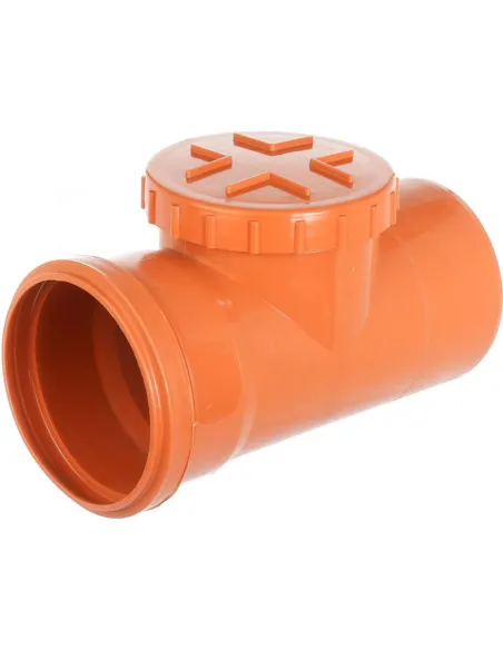 Ревізія для зовнішньої каналізації VS Plast 110 мм - 2