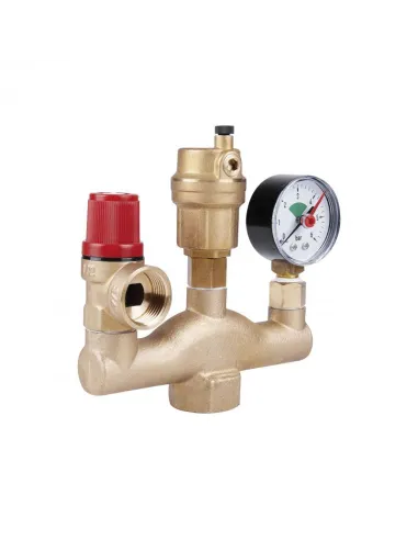 Группа безопасности котла SD Plus SD290 в сборе, 1 дюйм - 3