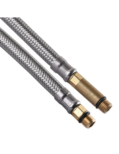 Шланг для смесителя Tucai TAQ Grif 201691 М10 х 3/8 дюйма, пара, 0,6 метра - 1