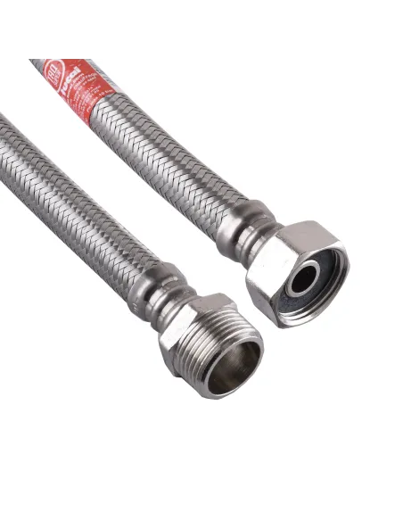 Шланг посилений для підведення води Tucai TAQ Super МG-1212-300 897 1/2 x 1/2 дюйми, НВ, 0.3 метри - 1