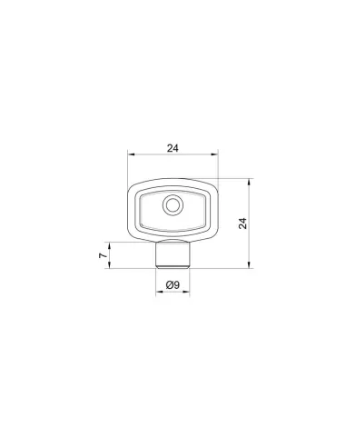Ключ под кран Маевского Icma №718 - 2