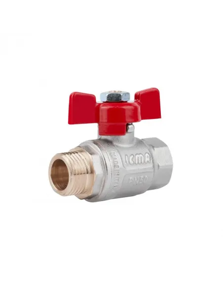 Кран шаровий прямий Icma №351 1/2 дюйма - 1
