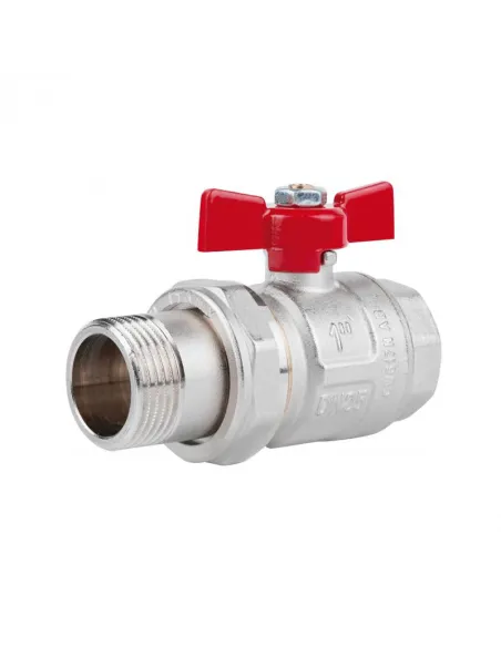 Кран шаровой прямой с американкой Icma №347 1 дюйм - 1