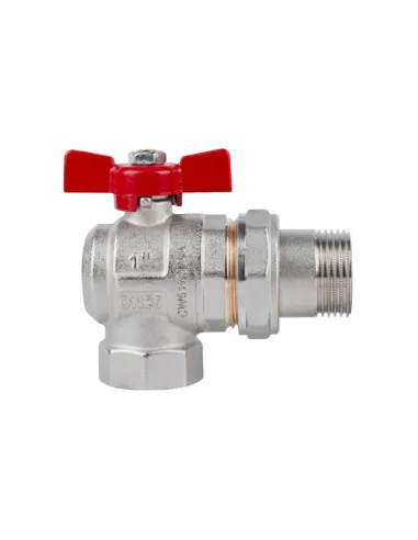 Кран шаровий з американкою Icma FAR. ROSSA №361 1 дюйм - 3