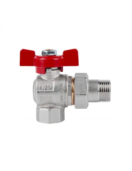 Кран шаровий з американкою Icma FAR. ROSSA №361 1/2 дюйми - 3