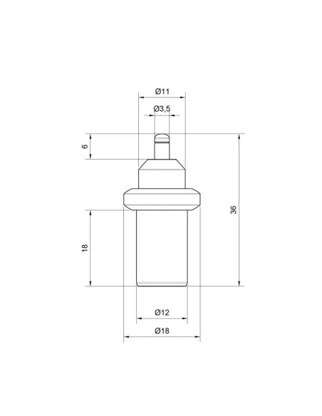 Термоелемент для антиконденсаційного клапана Icma №8749 - 2