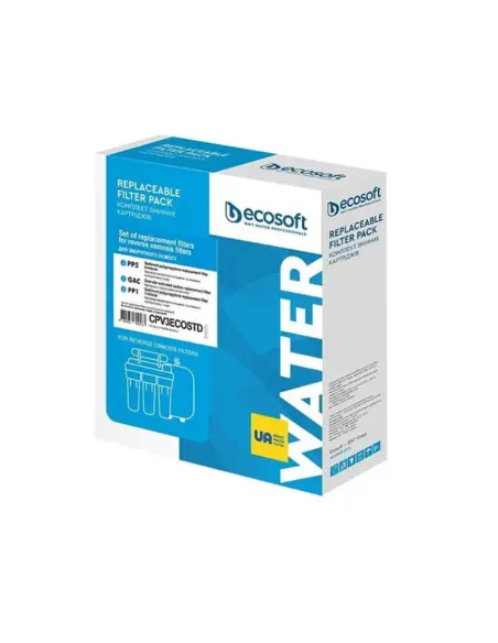 Комплект картриджей для фильтра Ecosoft Standart 1-2-3 CPV3ECOST - 1