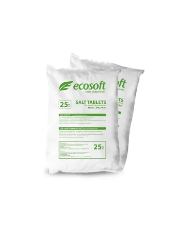 Сіль таблетована для очищення води Ecosoft ECOSIL/KECOSIL, 25 кг - 1