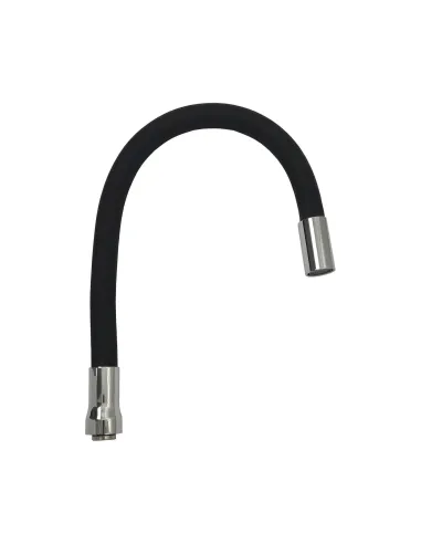 Излив гибкий для смесителя Globus Lux GLR-BLACK-55 черный - 2