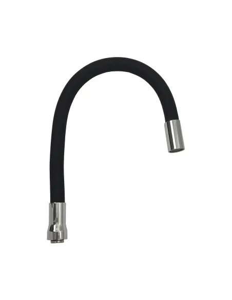 Излив гибкий для смесителя Globus Lux GLR-BLACK-55 черный - 2