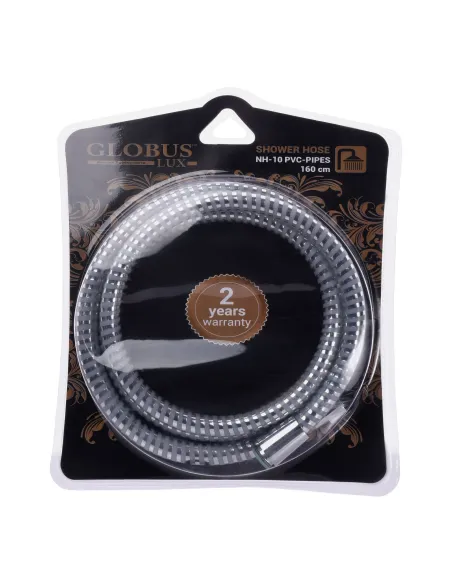 Шланг для душа силиконовый Globus Lux NH-10-160, 1.6 метра - 1