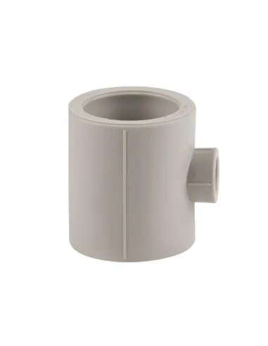 Тройник редукционный для полипропиленовых труб Thermo Alliance 50 х 20 х 50 мм - 3