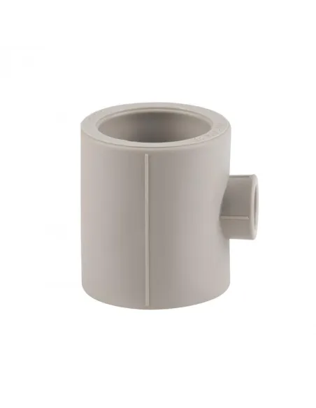 Тройник редукционный для полипропиленовых труб Thermo Alliance 50 х 20 х 50 мм - 3