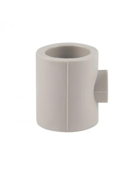 Тройник редукционный для полипропиленовых труб Thermo Alliance 50 х 25 х 50 мм - 3