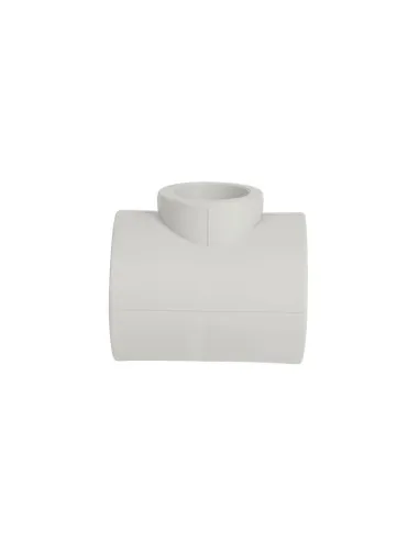 Трійник редукційний для поліпропіленових труб Thermo Alliance 75 х 50 х 75 мм - 3